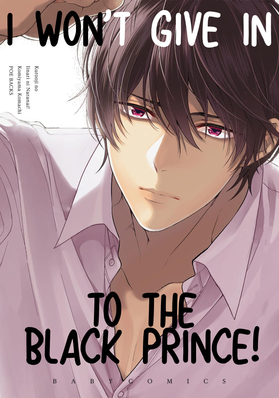 I Won't Give In To The Black Prince! cover