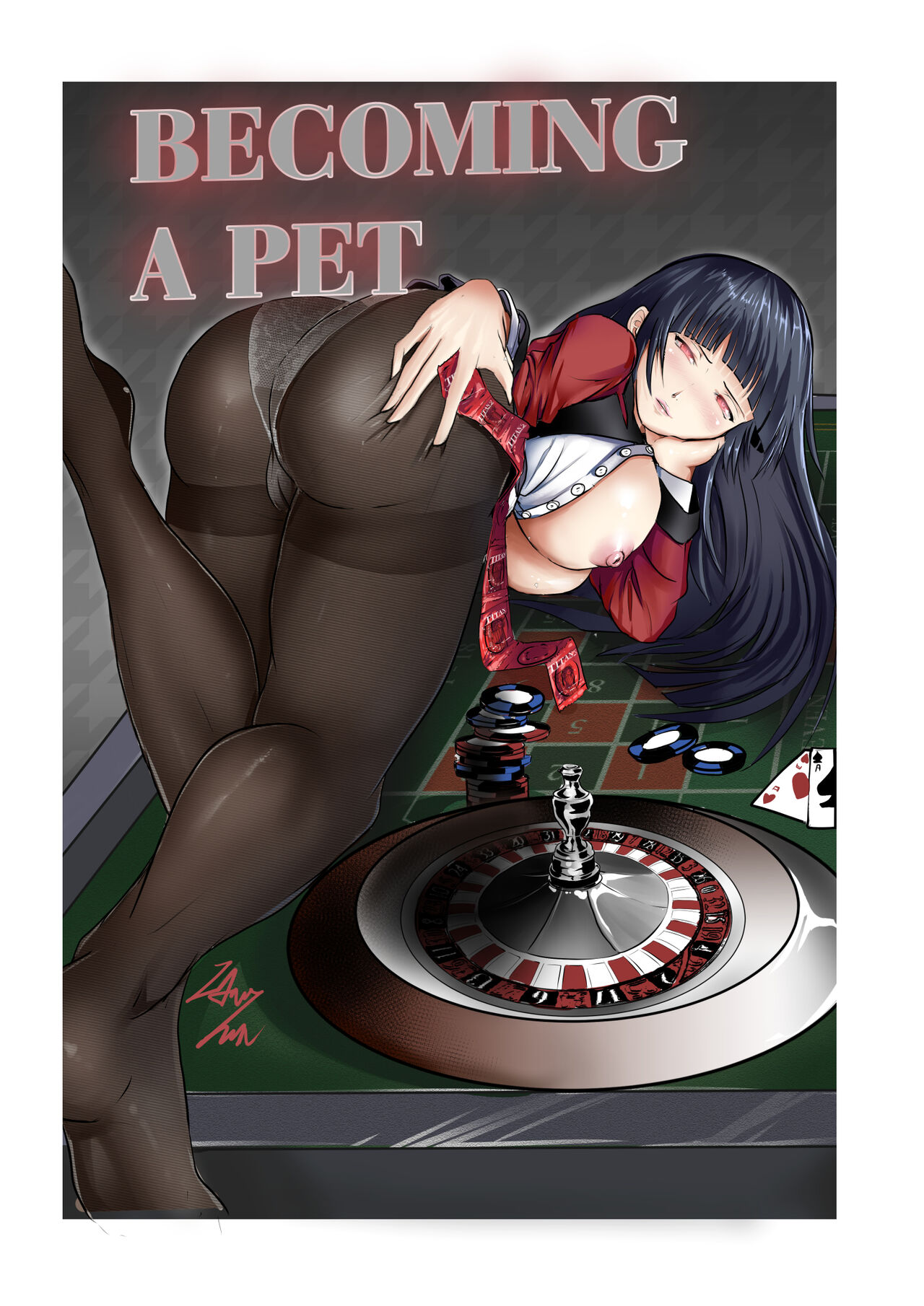 Becoming a Pet Cap 1 - My Kitty Yumeko cover