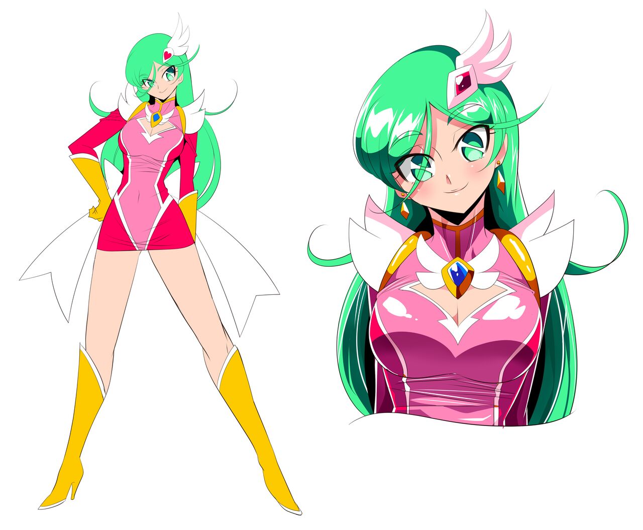 Psycho Lady Meteor ver.4 VS Female Arachnid Type Depsycho cover