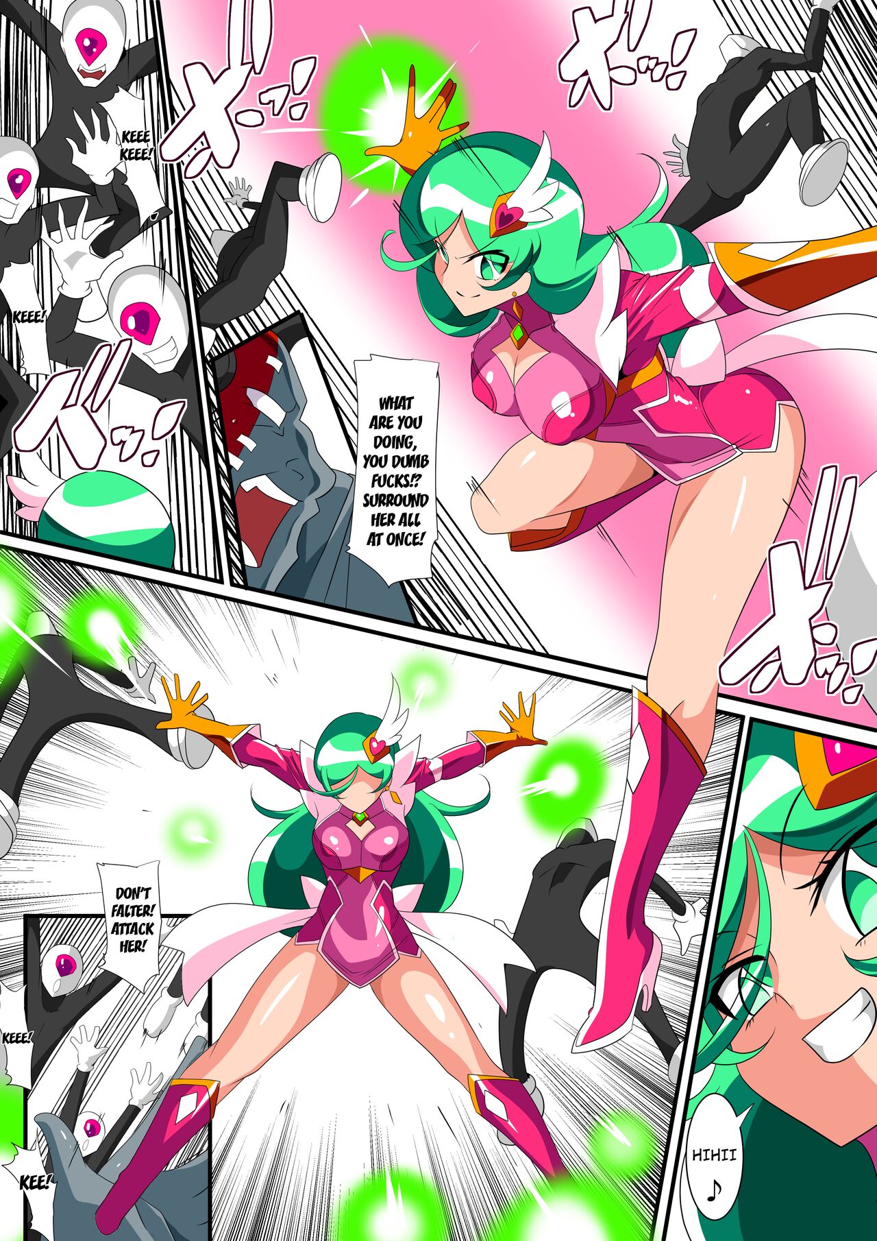Psycho Lady Meteor VS Dr. Franken Part. A cover