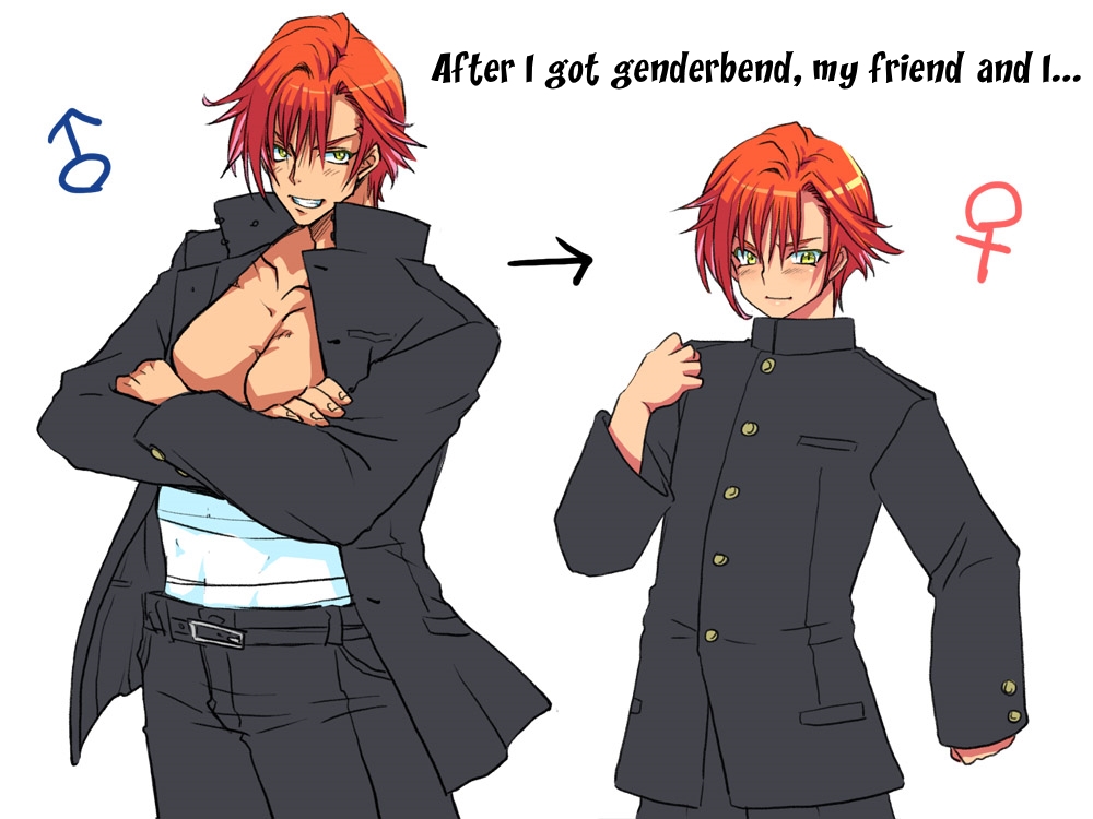 After I got genderbend, my friend and I... cover