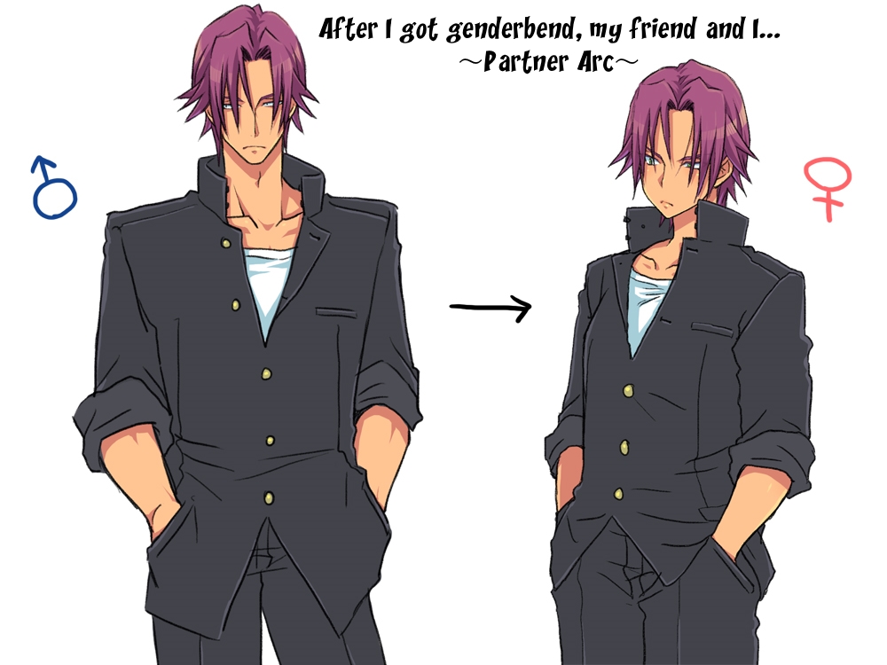 Seitenkango, Shinyuu to ～Aibou Hen～| After I got genderbend, my friend and I... cover