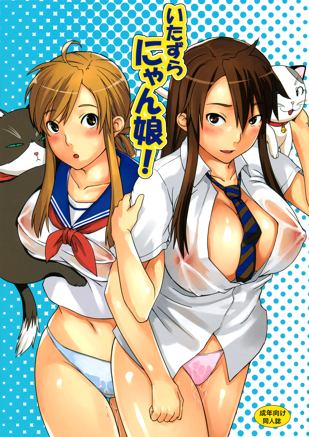 The Teasing Cat Girl! cover