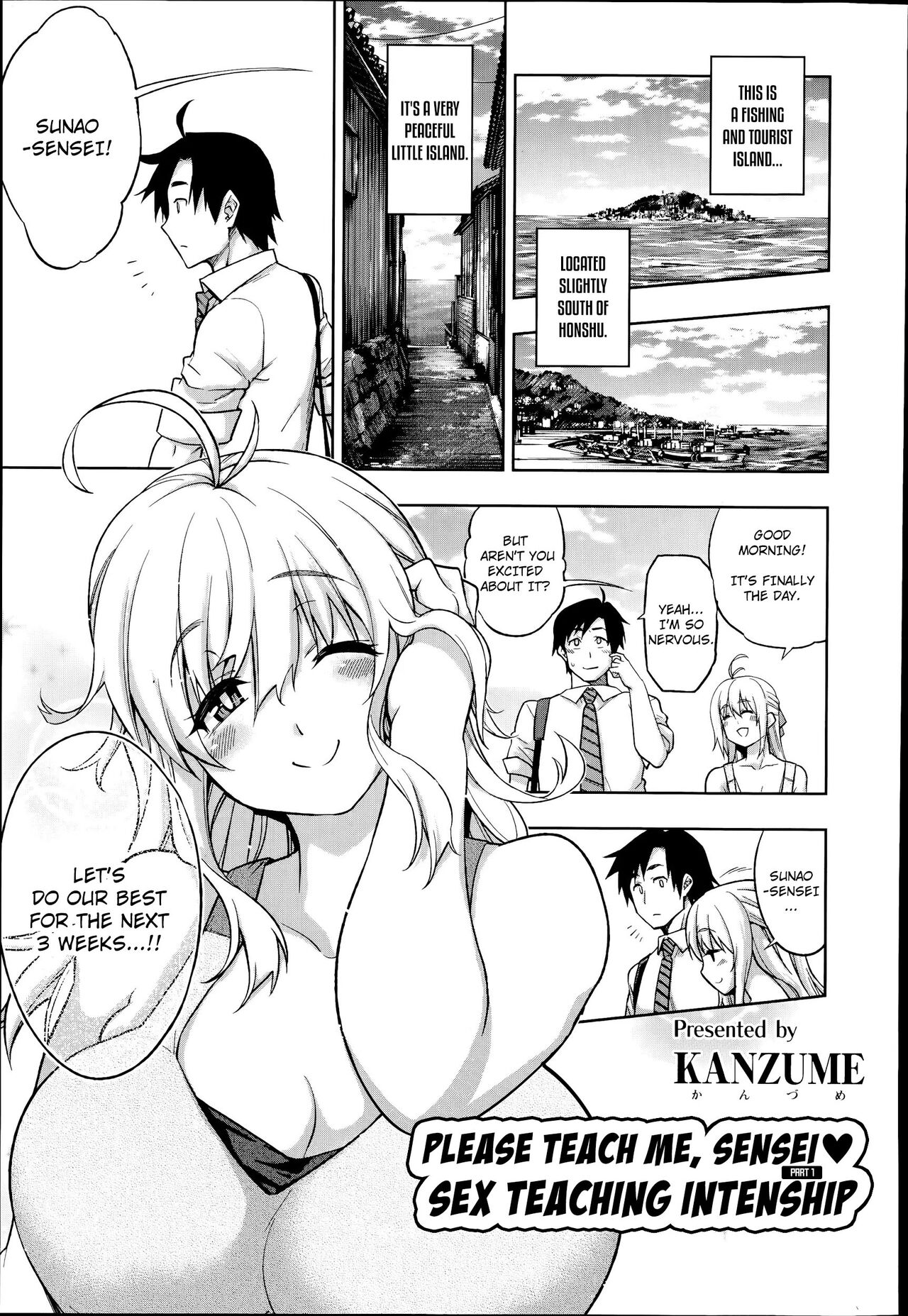 Please Teach Me, Sensei ♡ Teaching Internship cover