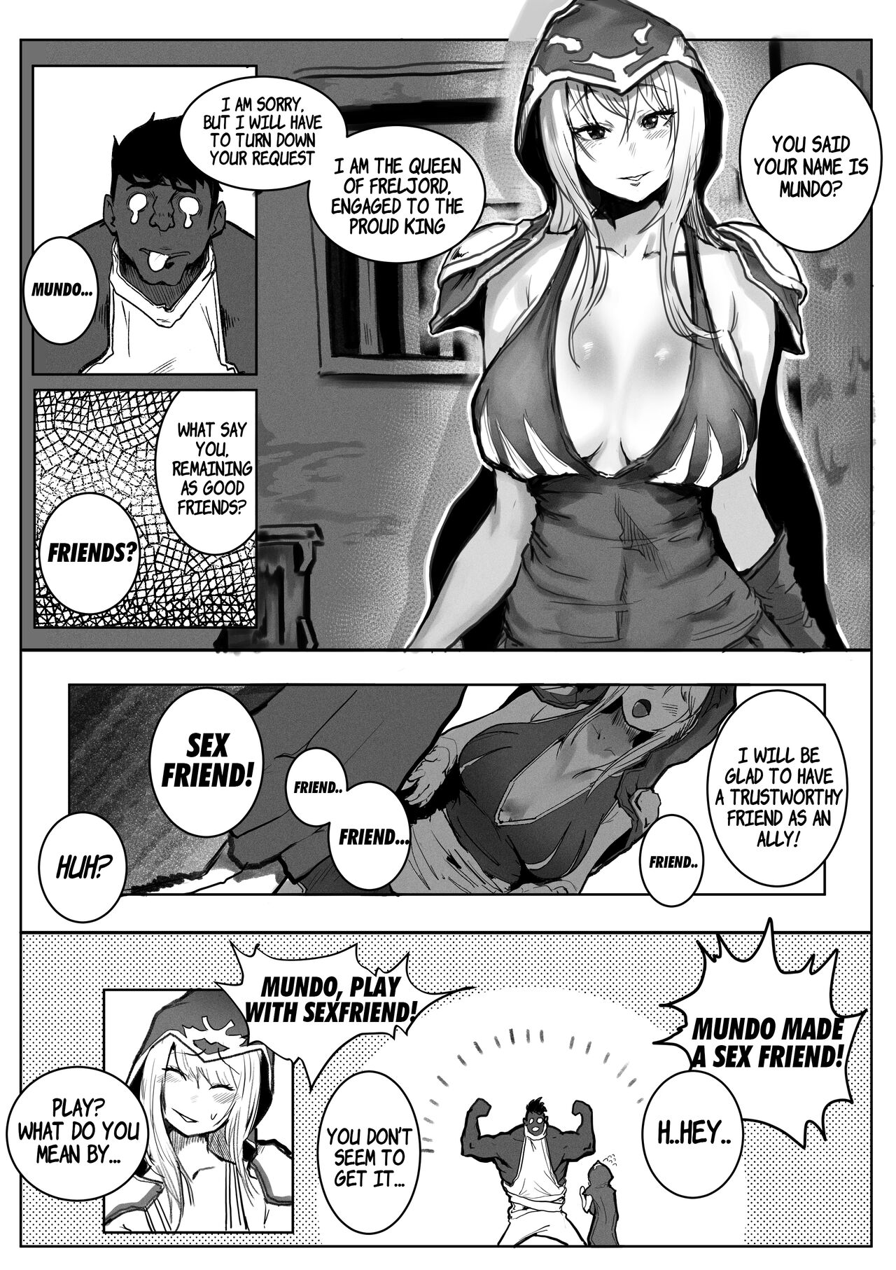 Ashe / Dr. Mundo ENG cover