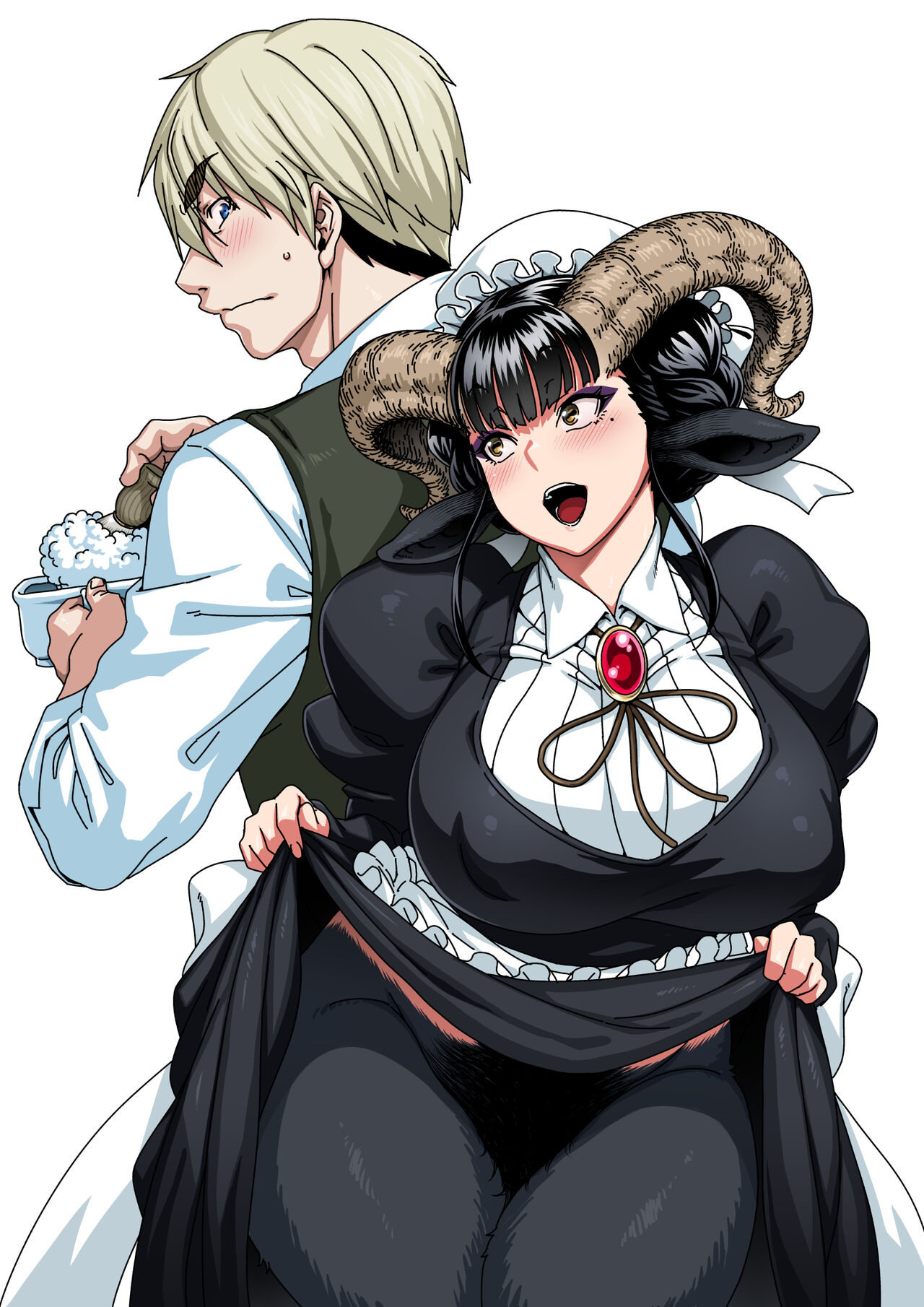 A Black Goat Maiden's (Shaving) Romance cover