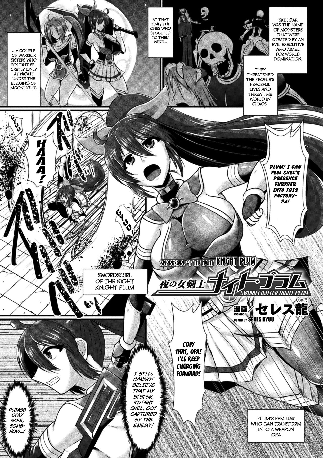 Swordsgirl of The Night Knight Plum cover