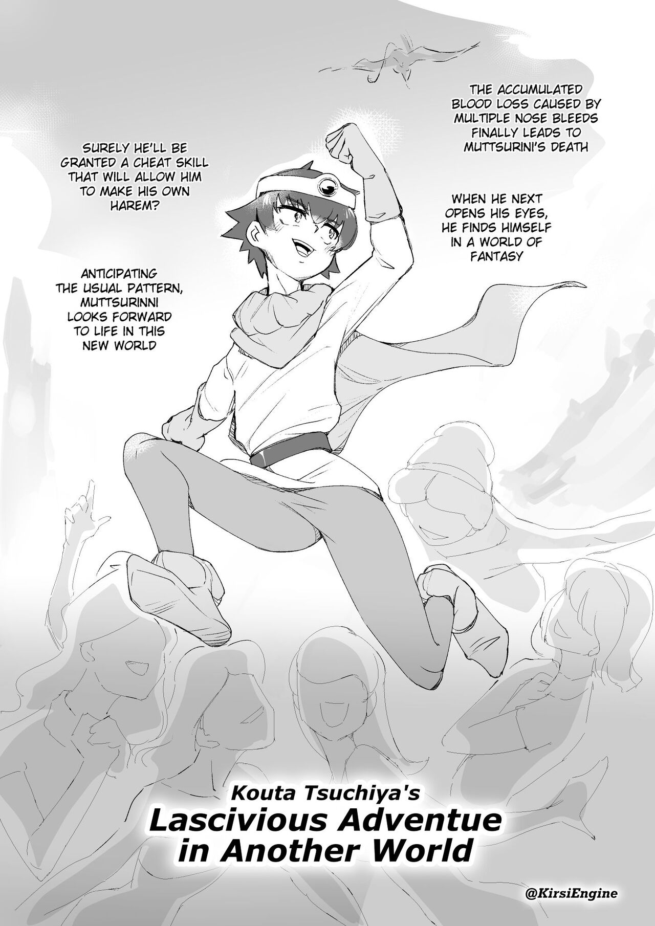 Kouta Tsuchiya's Lascivious Adventure In Another World cover
