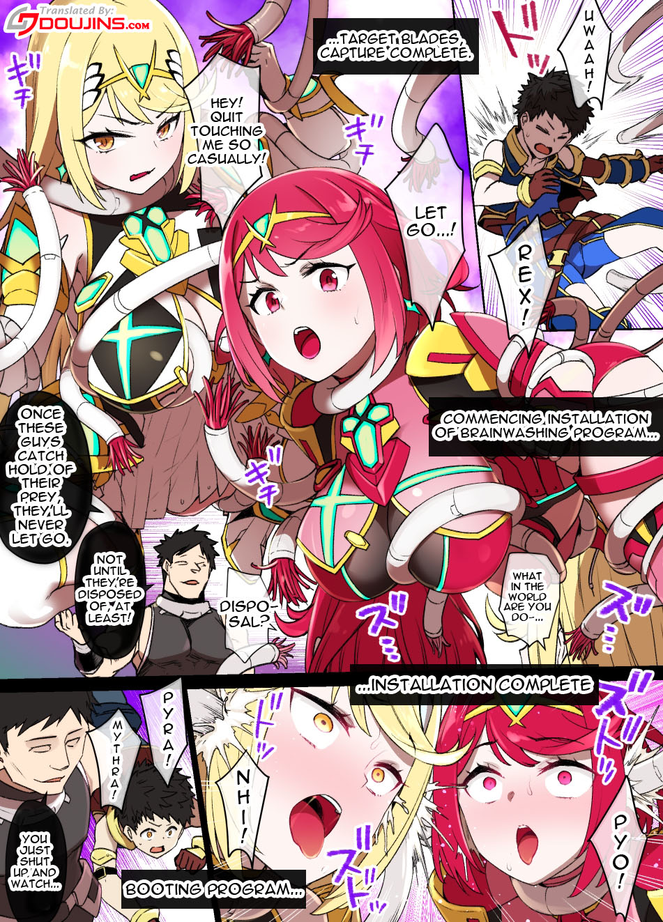 Homura & Hikari Brainwashing NTR cover