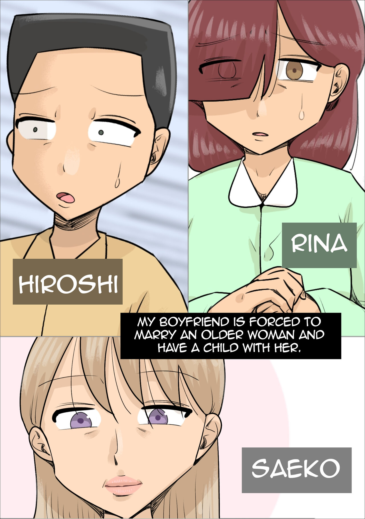 My Boyfriend is Forced to Marry an Older Woman and Have a Child with Her cover