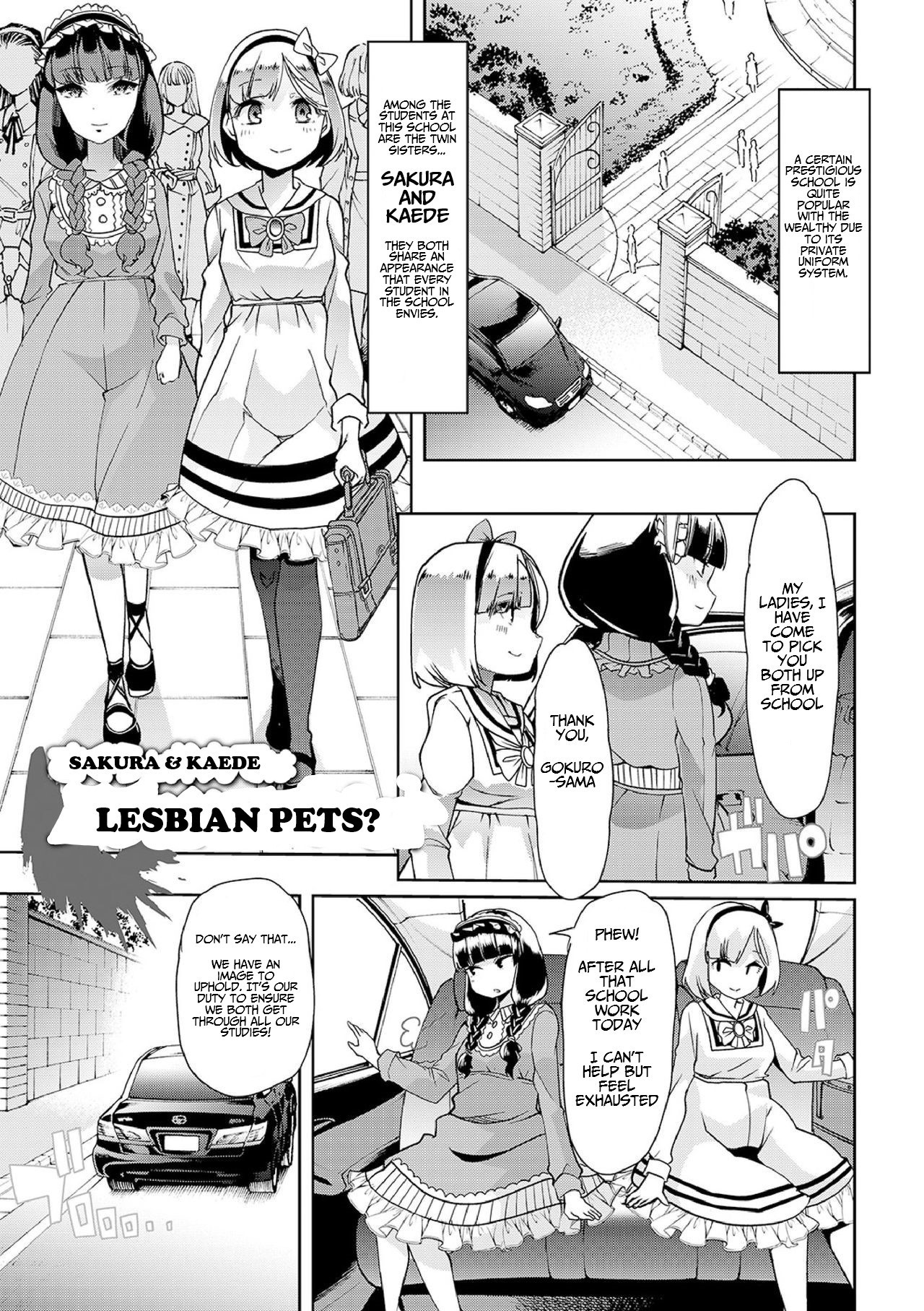Sakura to Kaede wa Sca? Les Pet cover