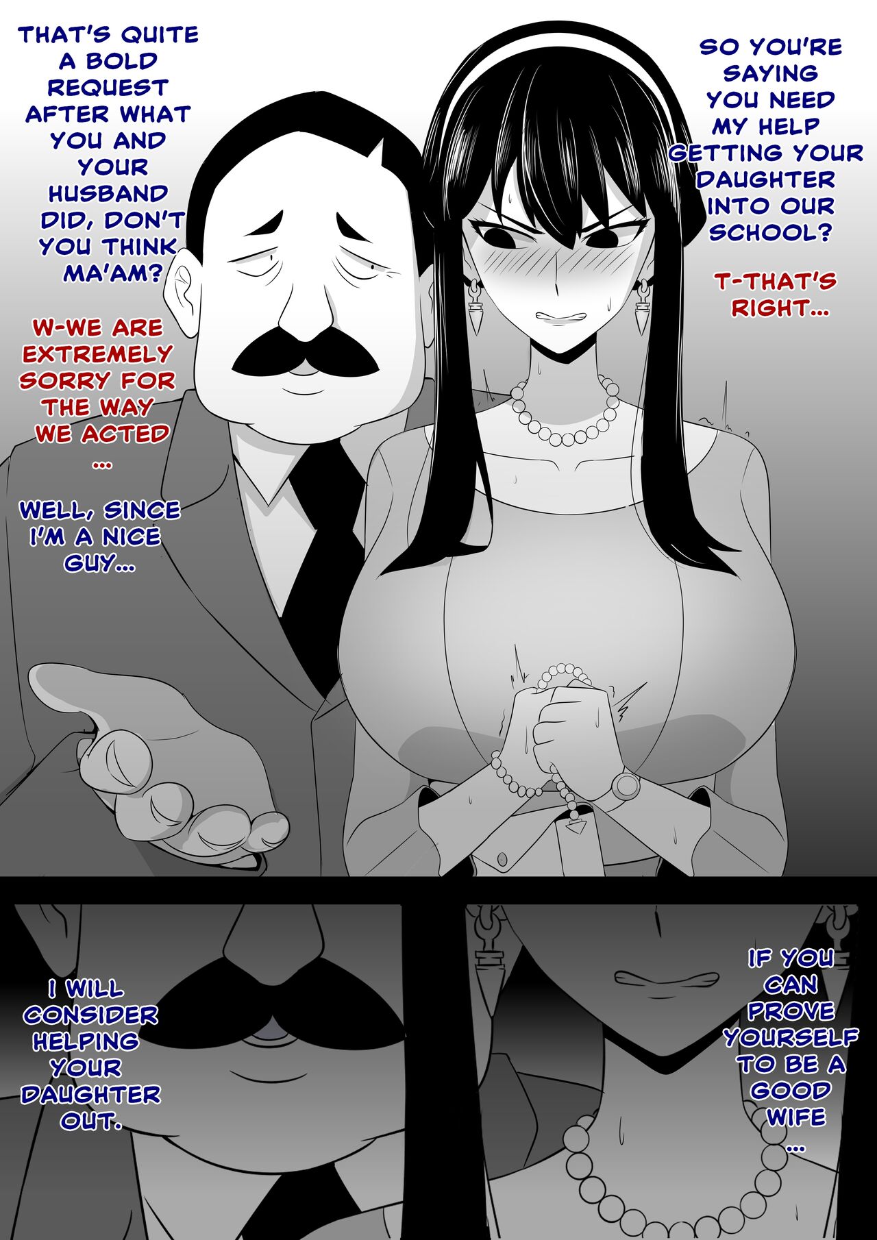 Yor-san x Swan-sensei cover