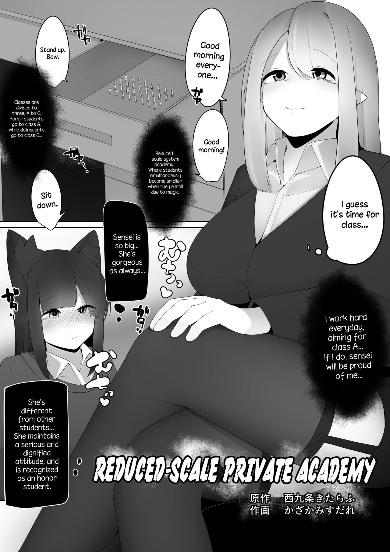 Reduced-Scale Private Academy cover