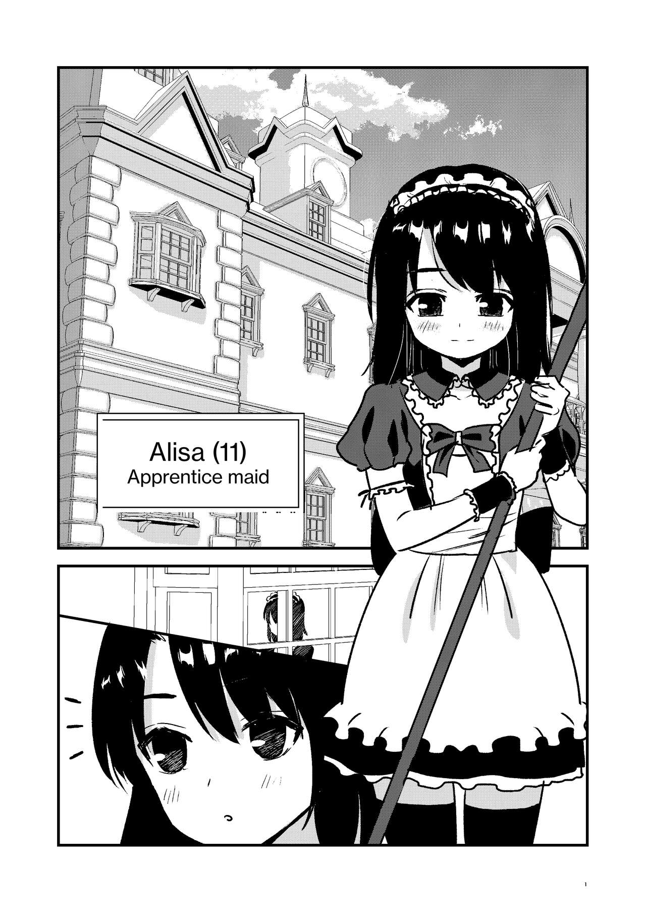 The apprentice maid saw it cover