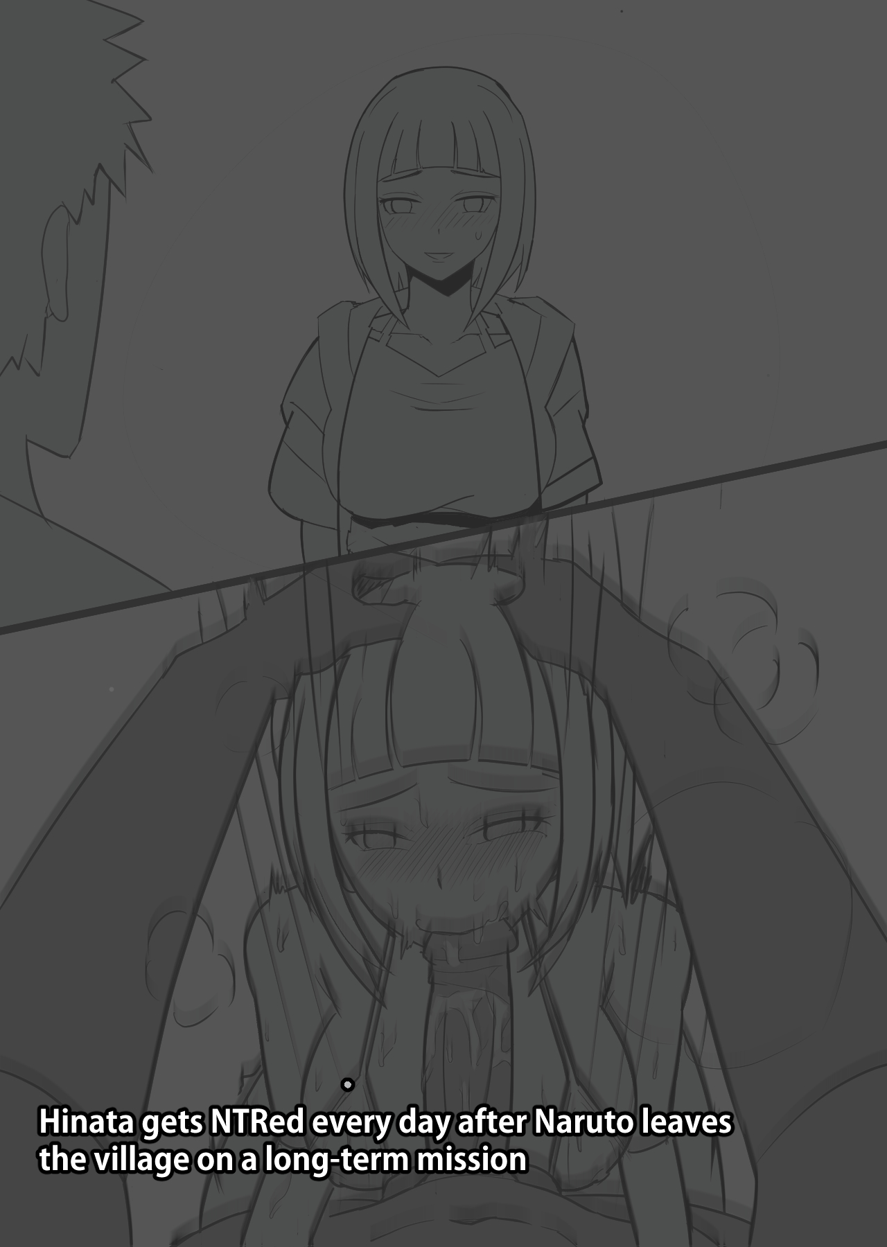 Hinata Gets NTRed Manga cover