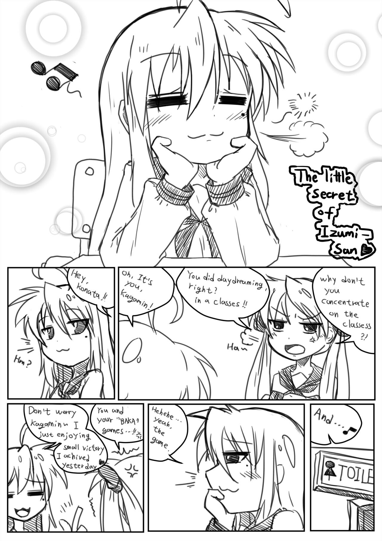 The little secret of Izumi-san cover