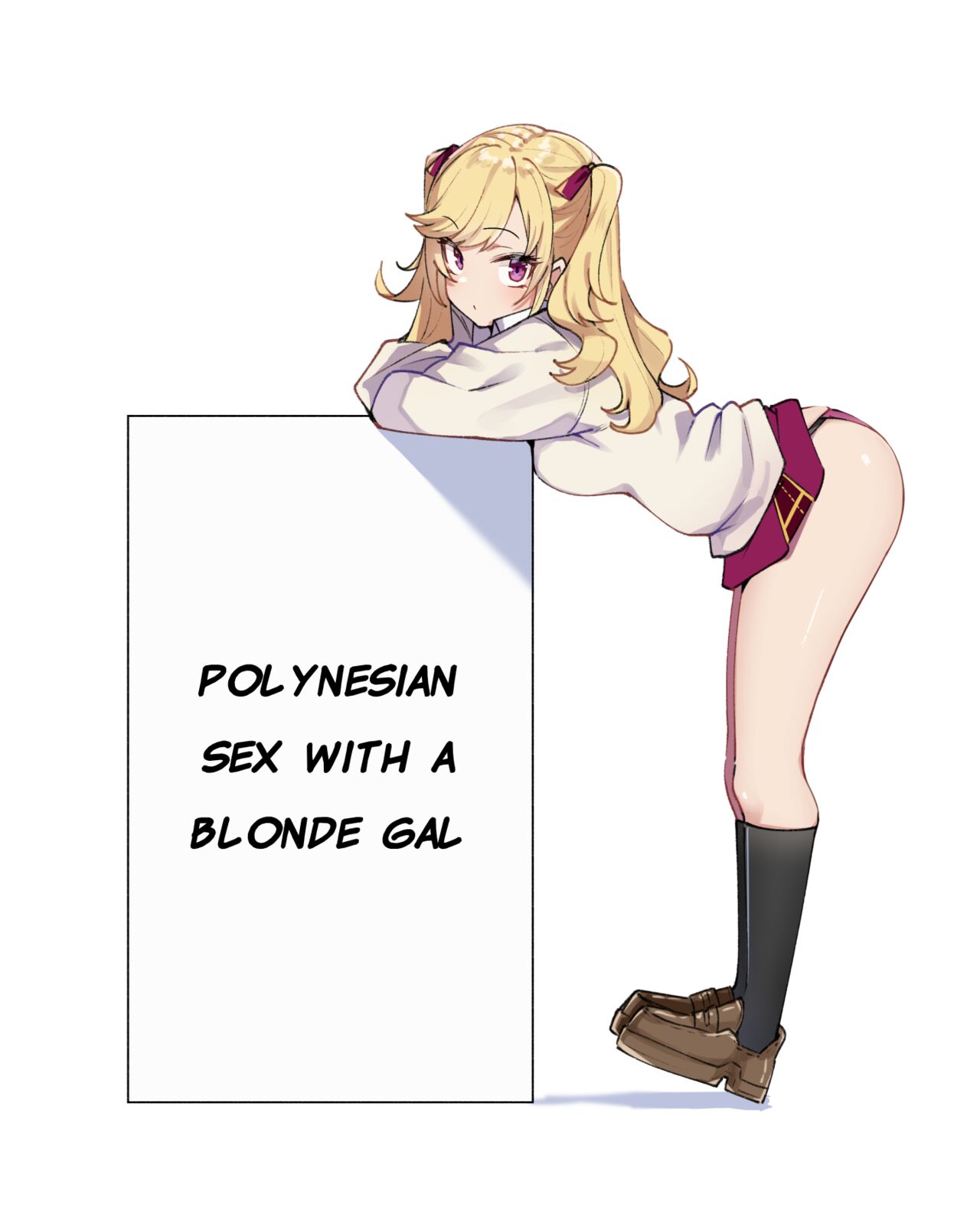 Polynesian Sex with a Blonde Gal cover