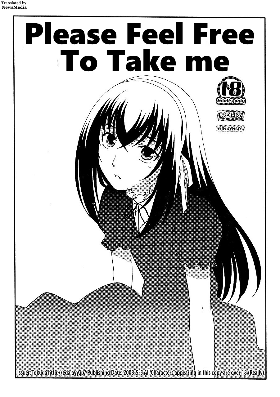 Please Feel Free to Take Me cover