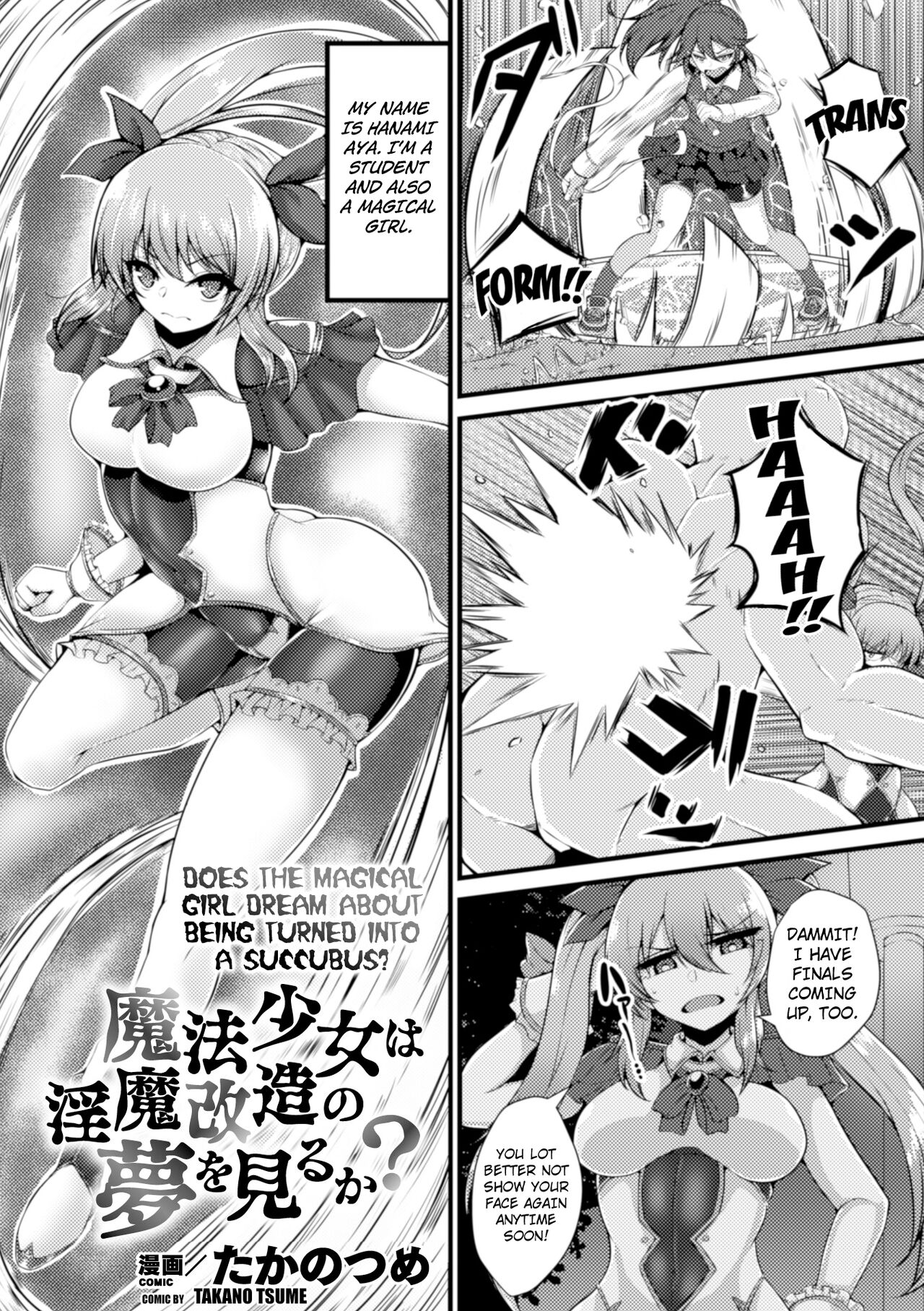 Does the Magical Girl Dream About Being Turned Into a Succubus? cover