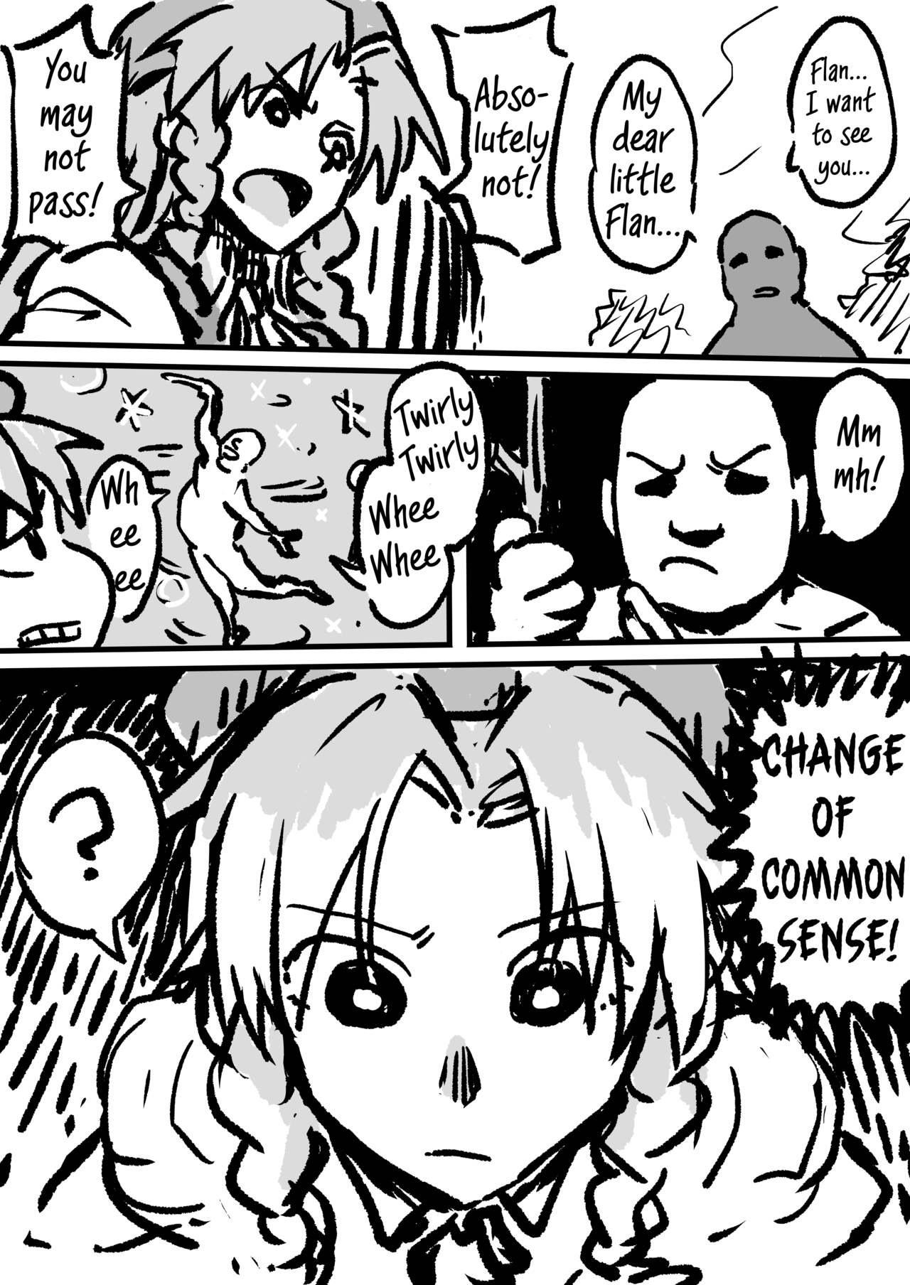 Change of Common Sense Hypnosis on Hong Meiling cover