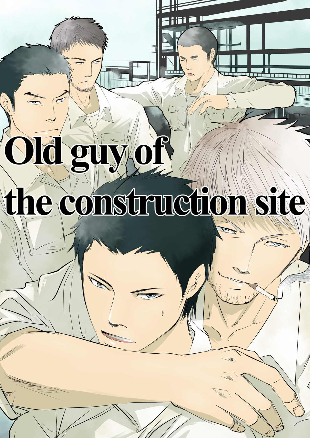 Old guy of the construction site cover