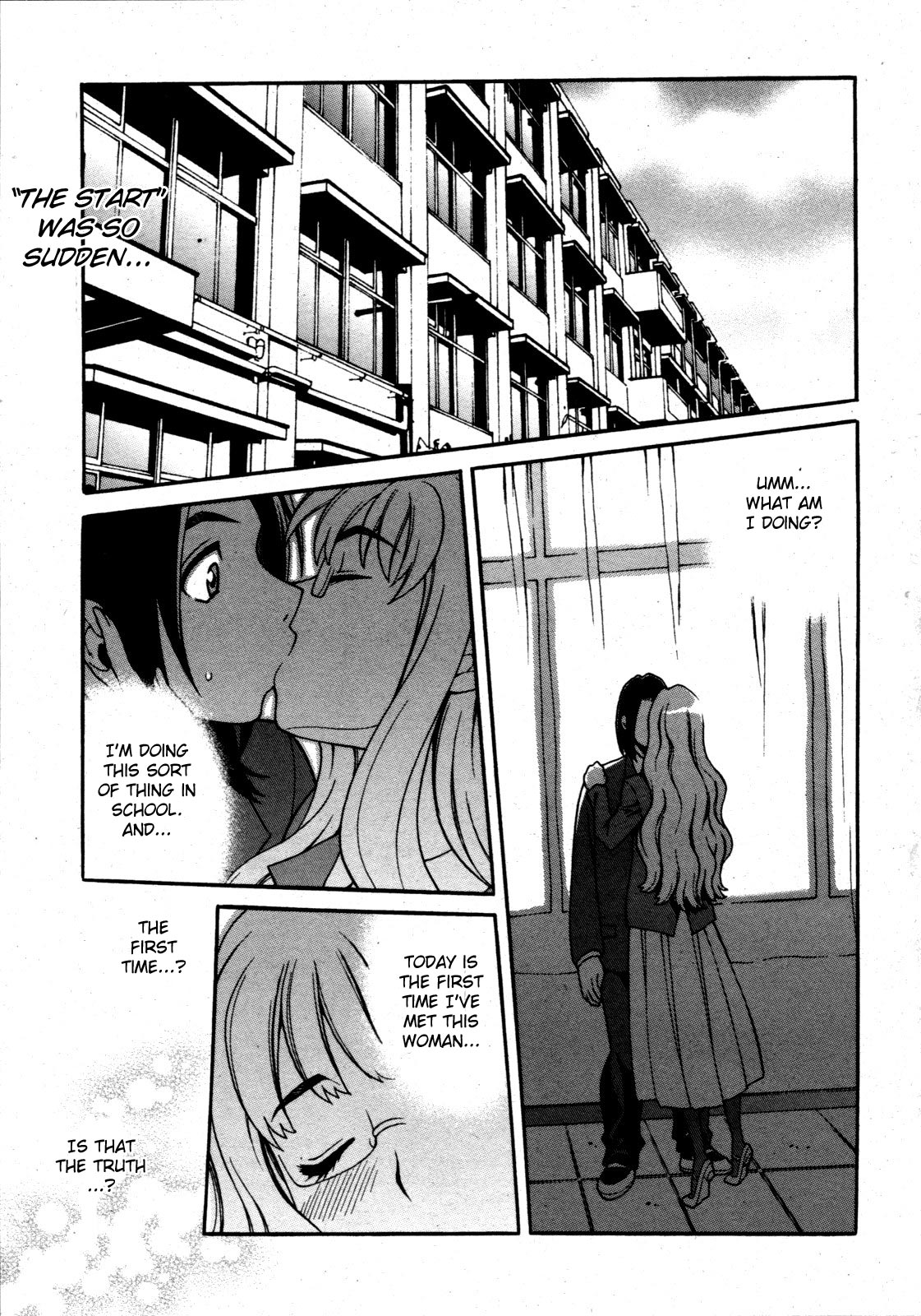 Mayu-sensei wa H de Komaru!! Ch. 1 cover