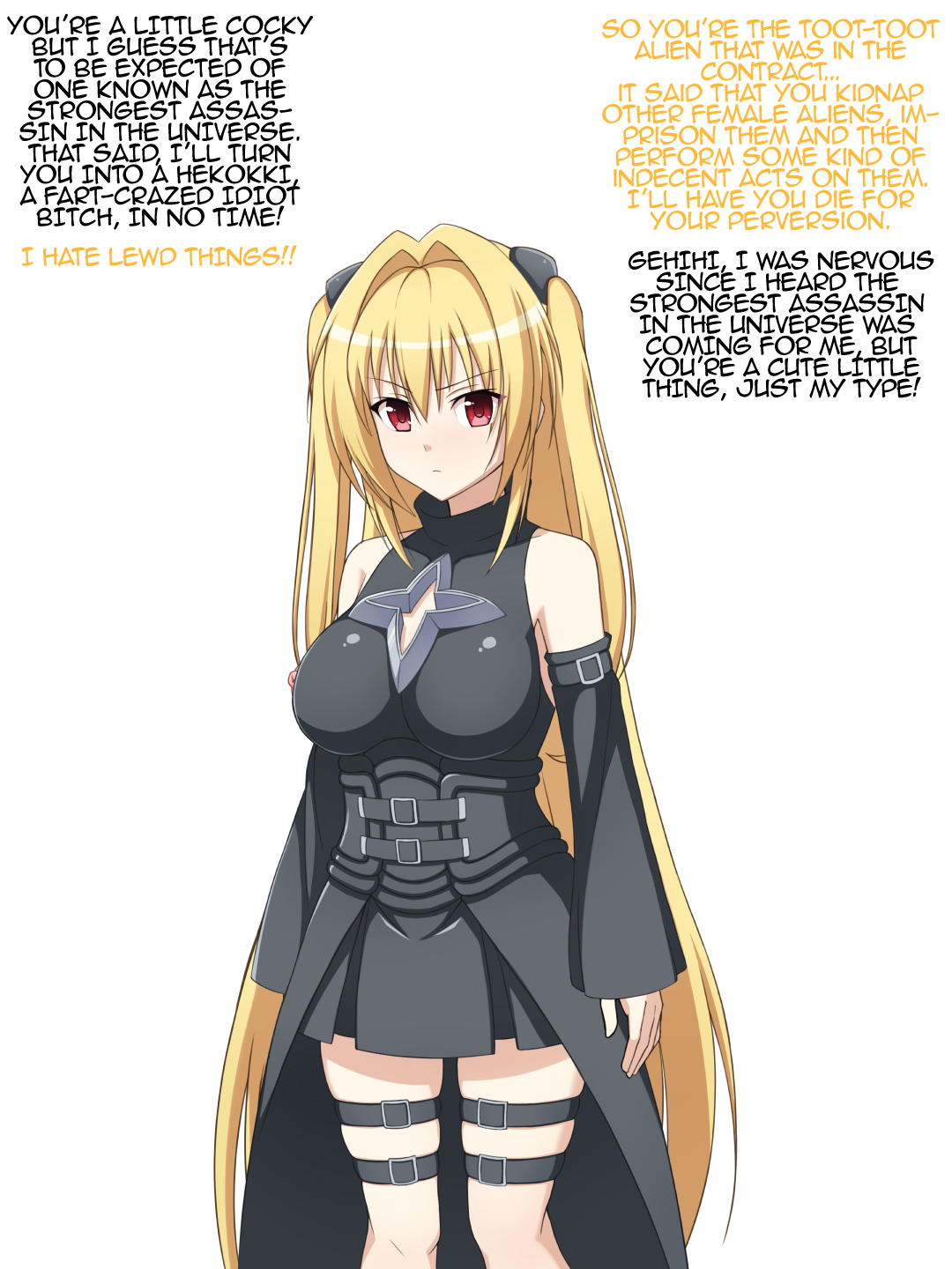 To Love-Ru no Konjiki no Yami no Hekokki Hentai Sennou -The Perverted Brainwashing of To Love-Ru's Golden Darkness Into a Hekokki cover