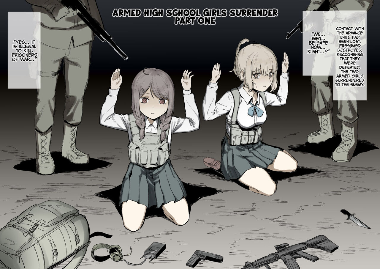 Armed High School Girls Surrender cover