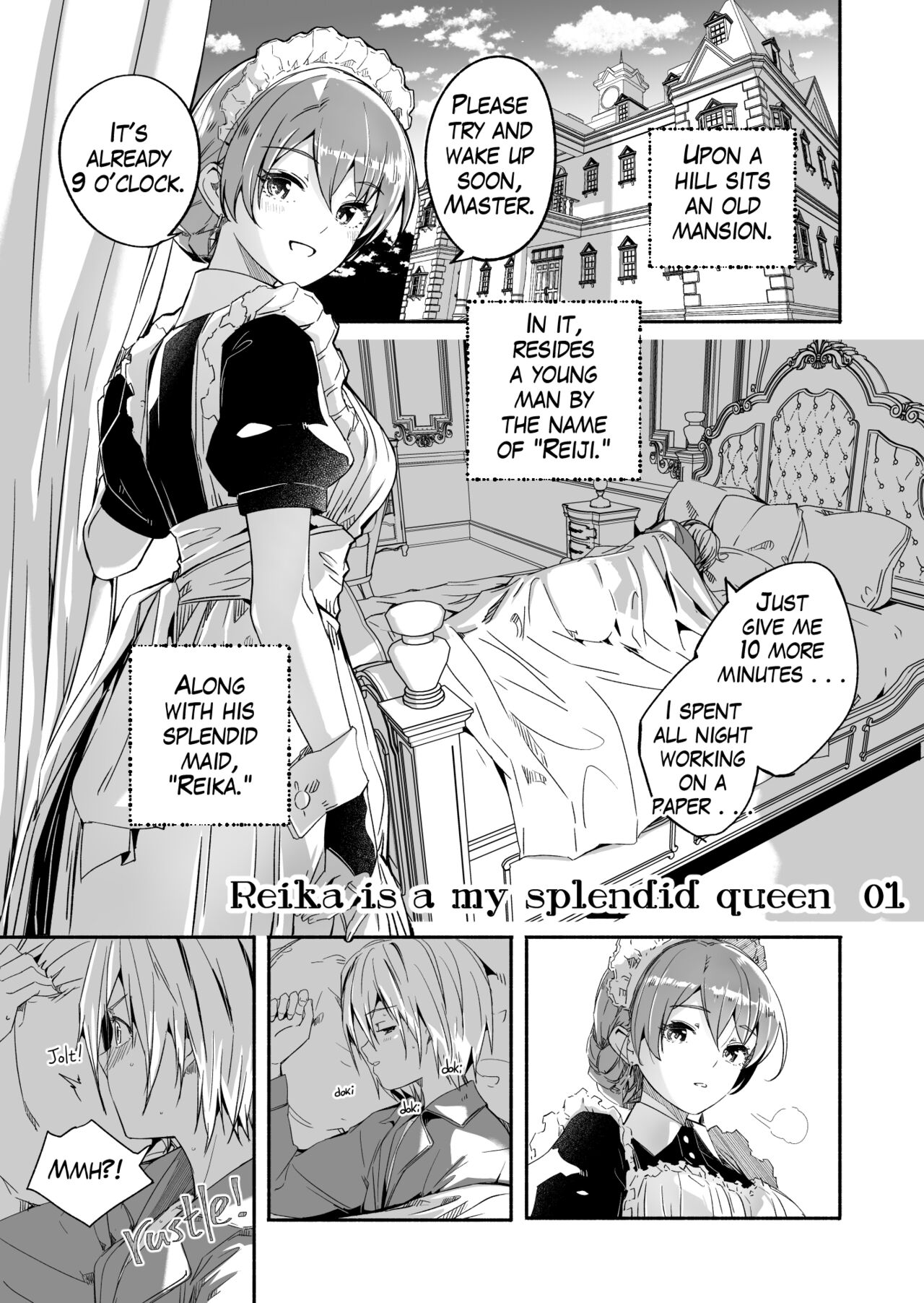 Reika is a my splendid Queen #01 cover