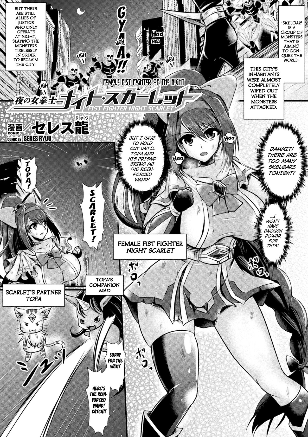 The Fist Fighter Night Scarlet cover