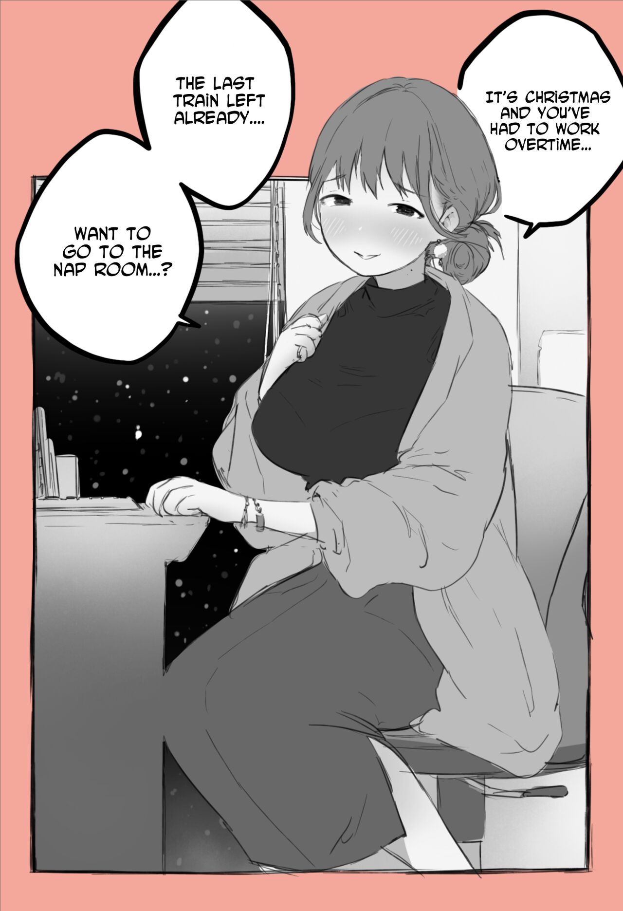 In the Company's Nap Room at Christmas with a Girl of the Same Year cover
