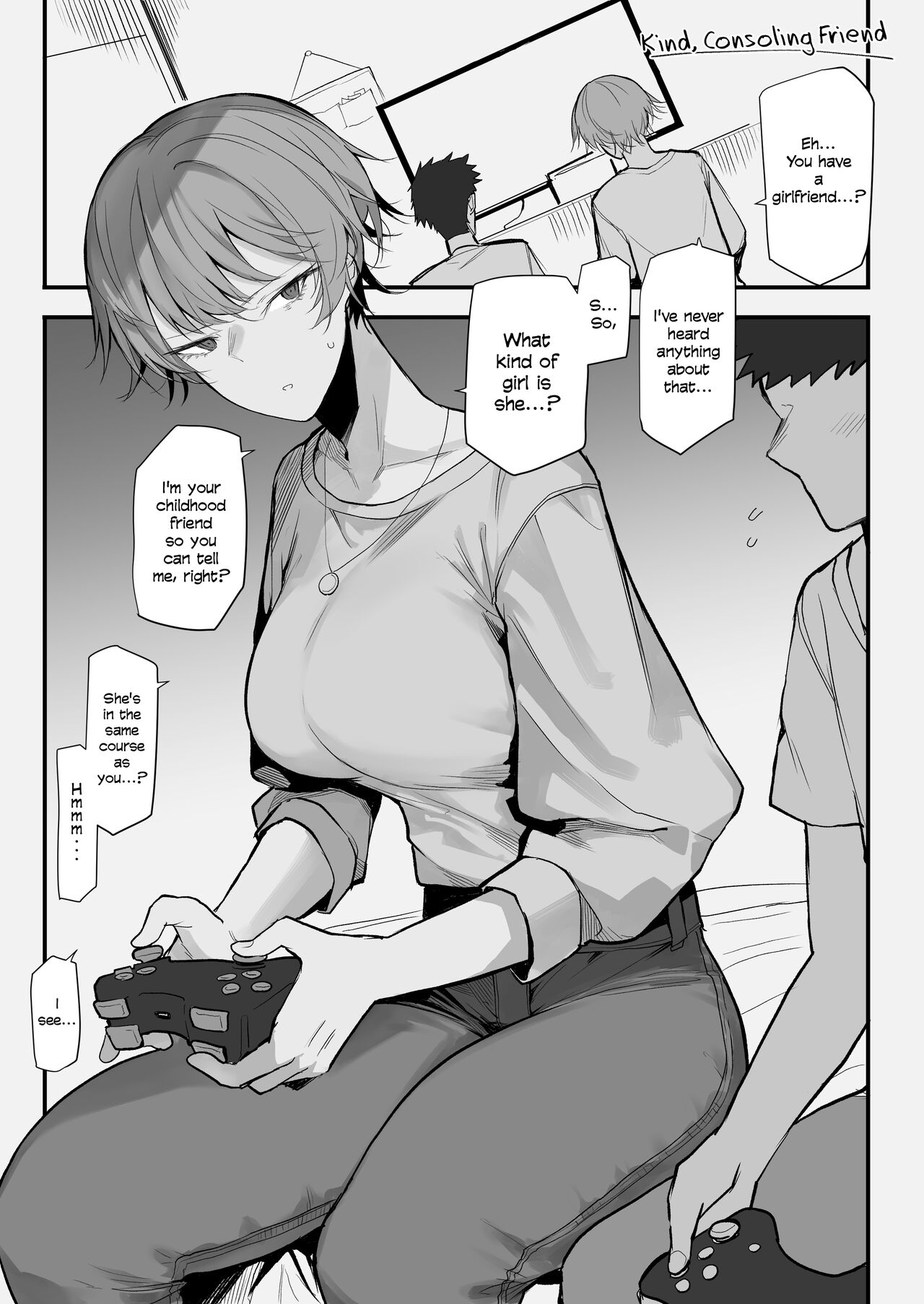 My Caring Friend Who Comforted Me When I Was Dumped cover