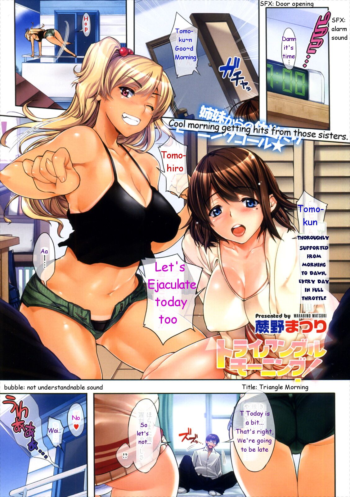 Triangle Morning! cover