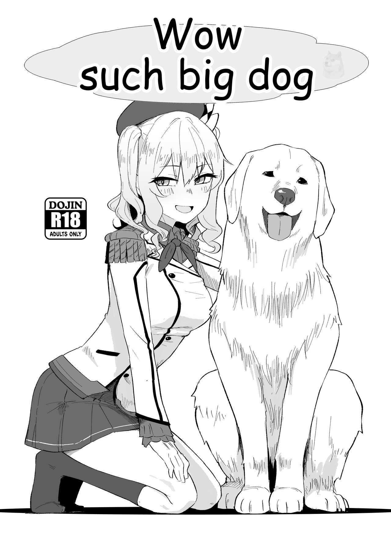 Wow such big dog cover
