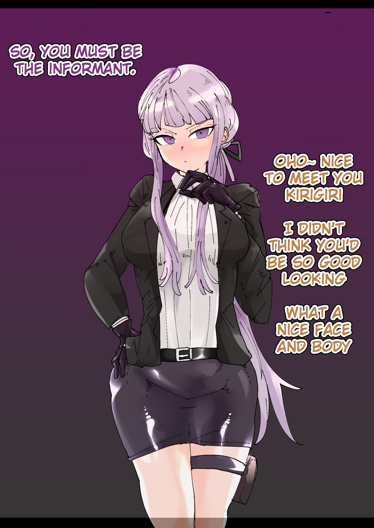 Kirigiri-san Netorare Bitch Ochi cover