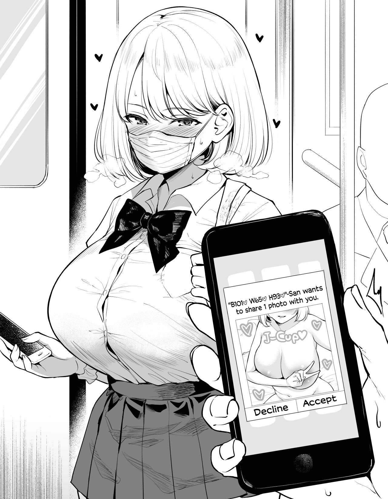 The High School Girl I Ride The Train With Every Morning Sexually Harasses Me With Image Sharing cover