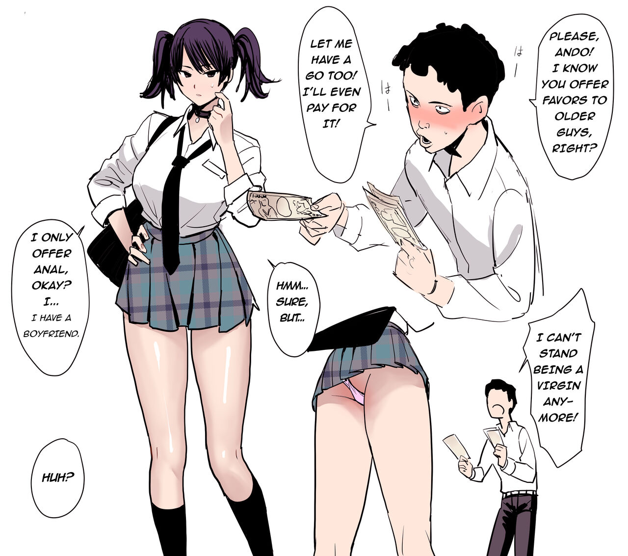 All I Wanted in Life was to Lose my Virginity in a High School Girl's Ass cover