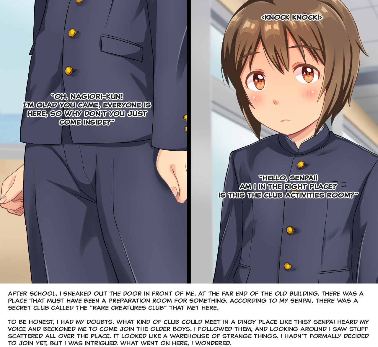 I'm a boy, but I'm going to become a tentacle's bride cover