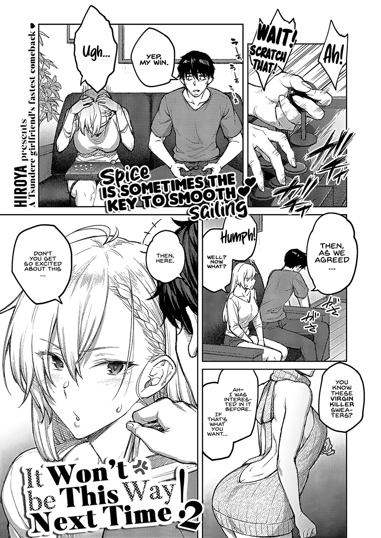It won't be this way next time! 2 cover