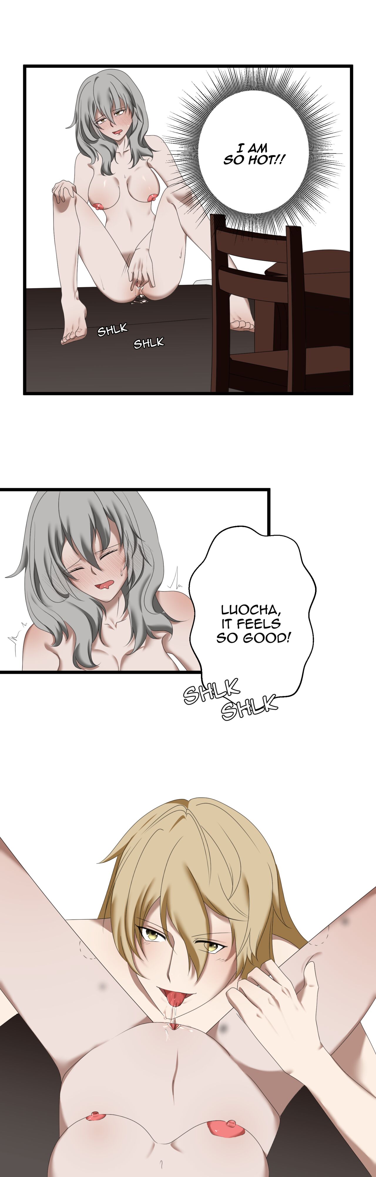Luocha x Female MC x Blade Part 1 cover