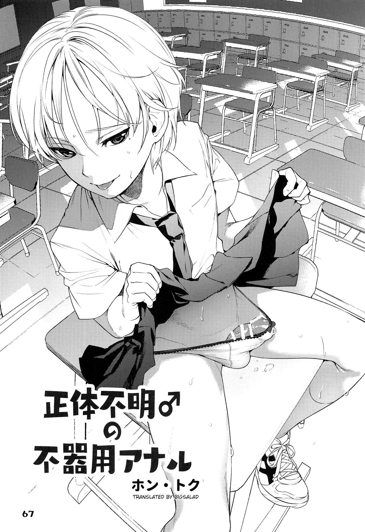 The Mystery Boy's Awkward Anal cover