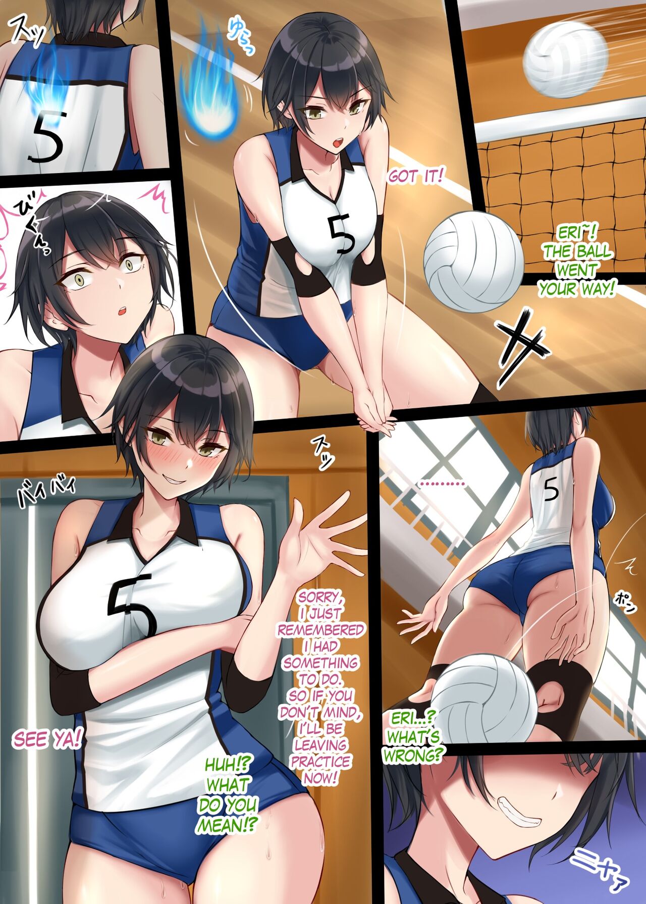Volleyball Girl Possession cover