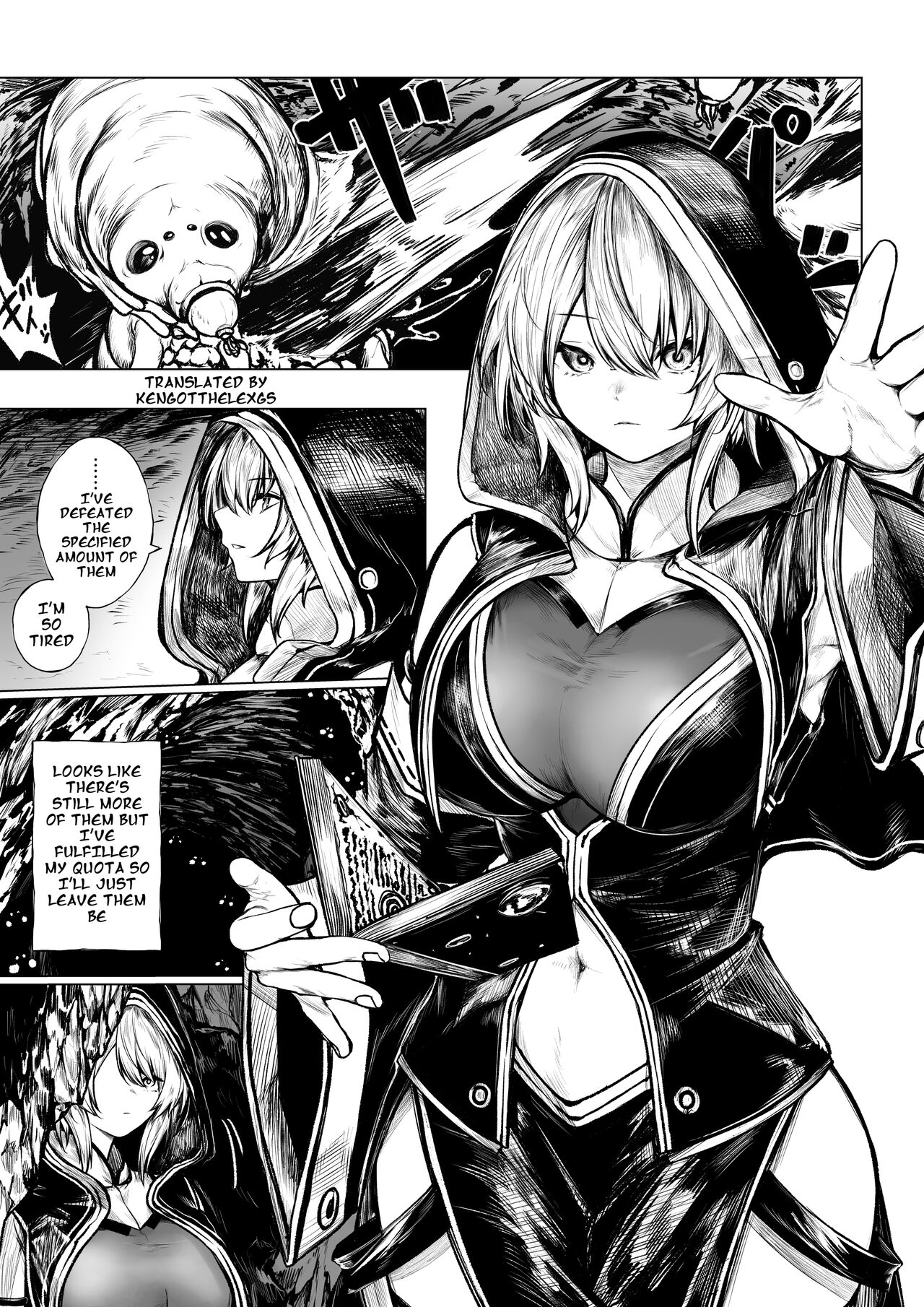 A Story about a Mage Who Gets Attacked by an Insect Monster [KenGotTheLexGs] English cover