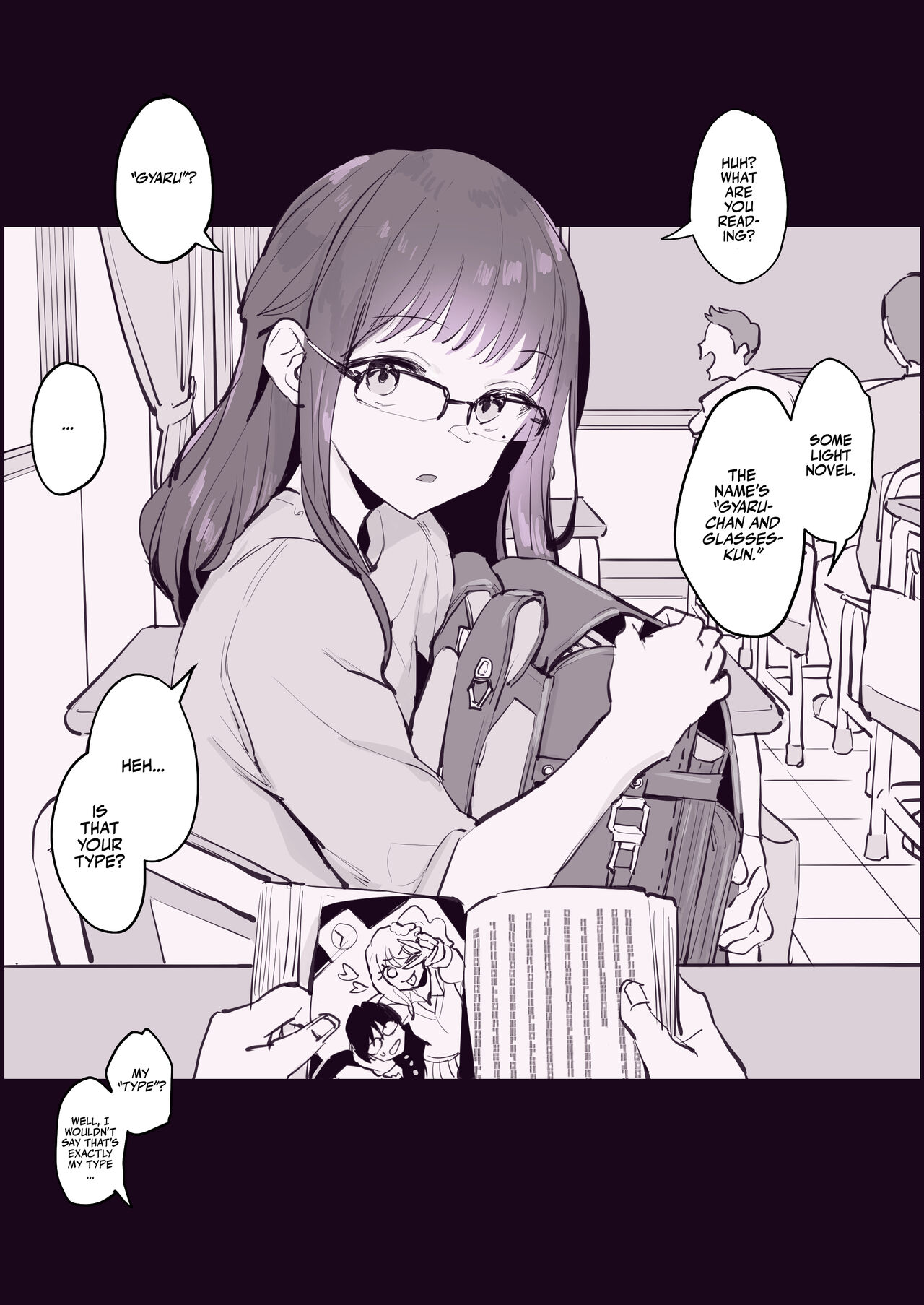 My Childhood Friend Became a Gyaru cover