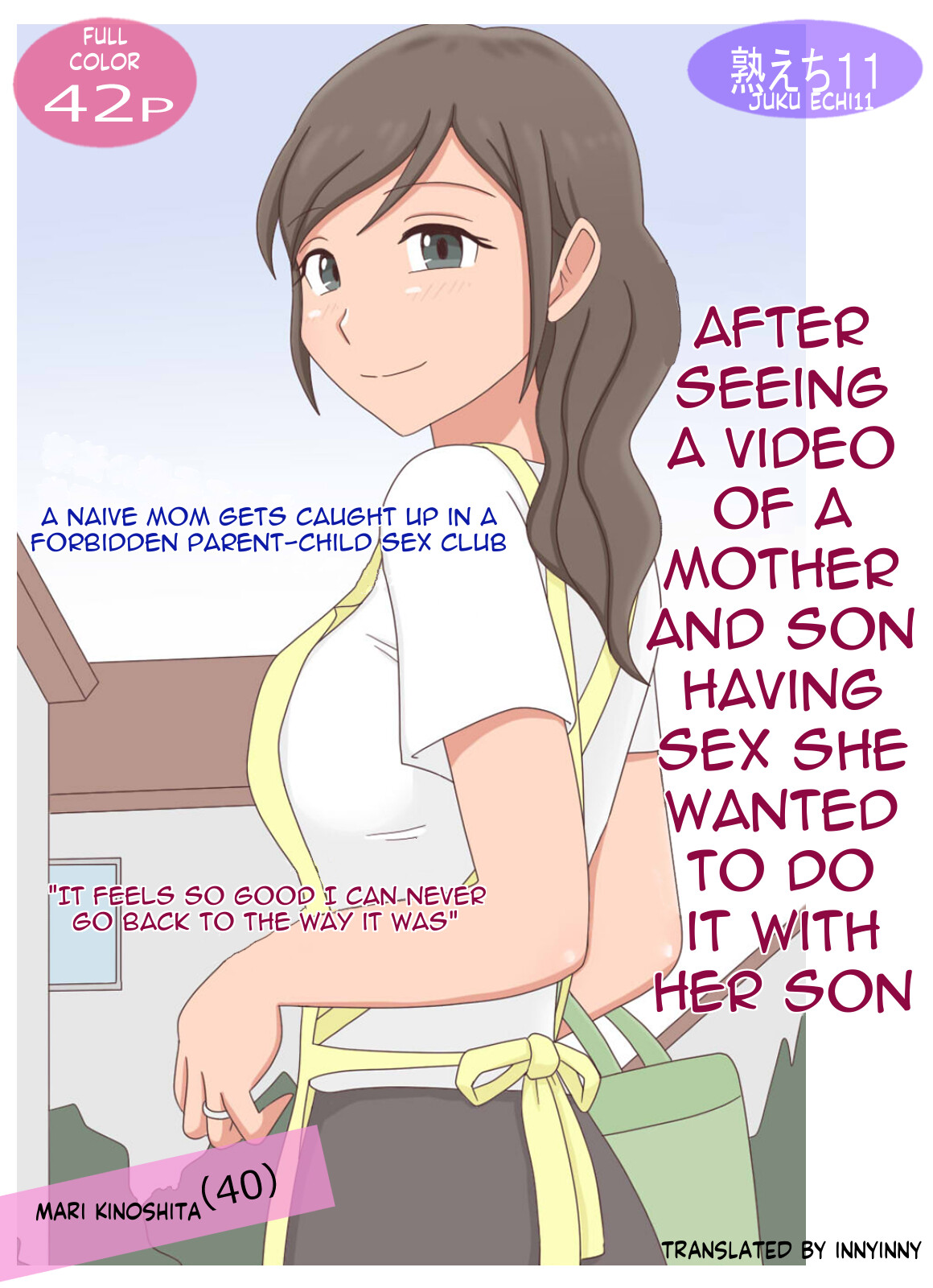 After seeing a mom-son sex vid she wants to do her son cover