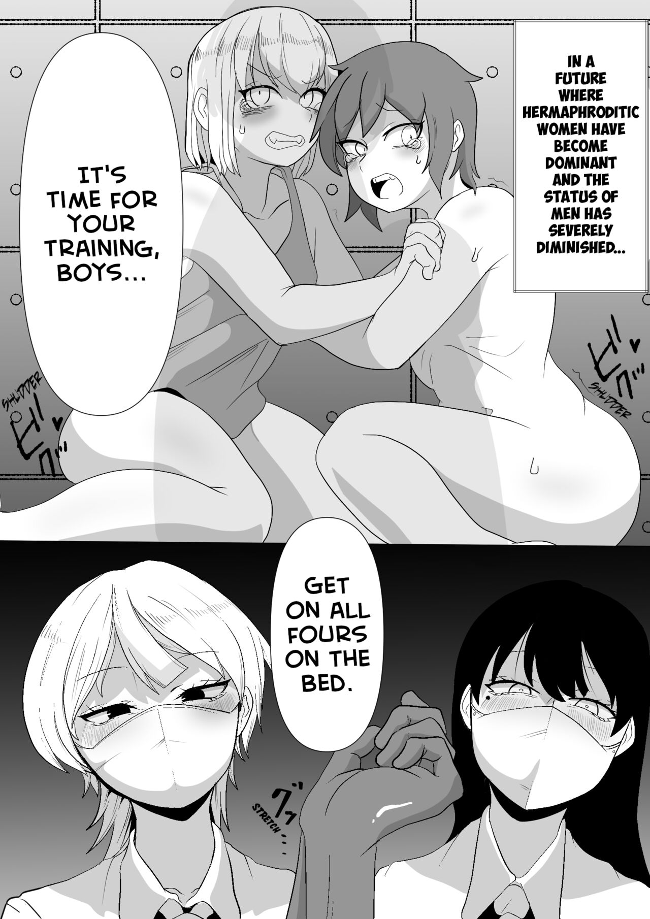 Boys Getting Developed by Futanari Trainers cover