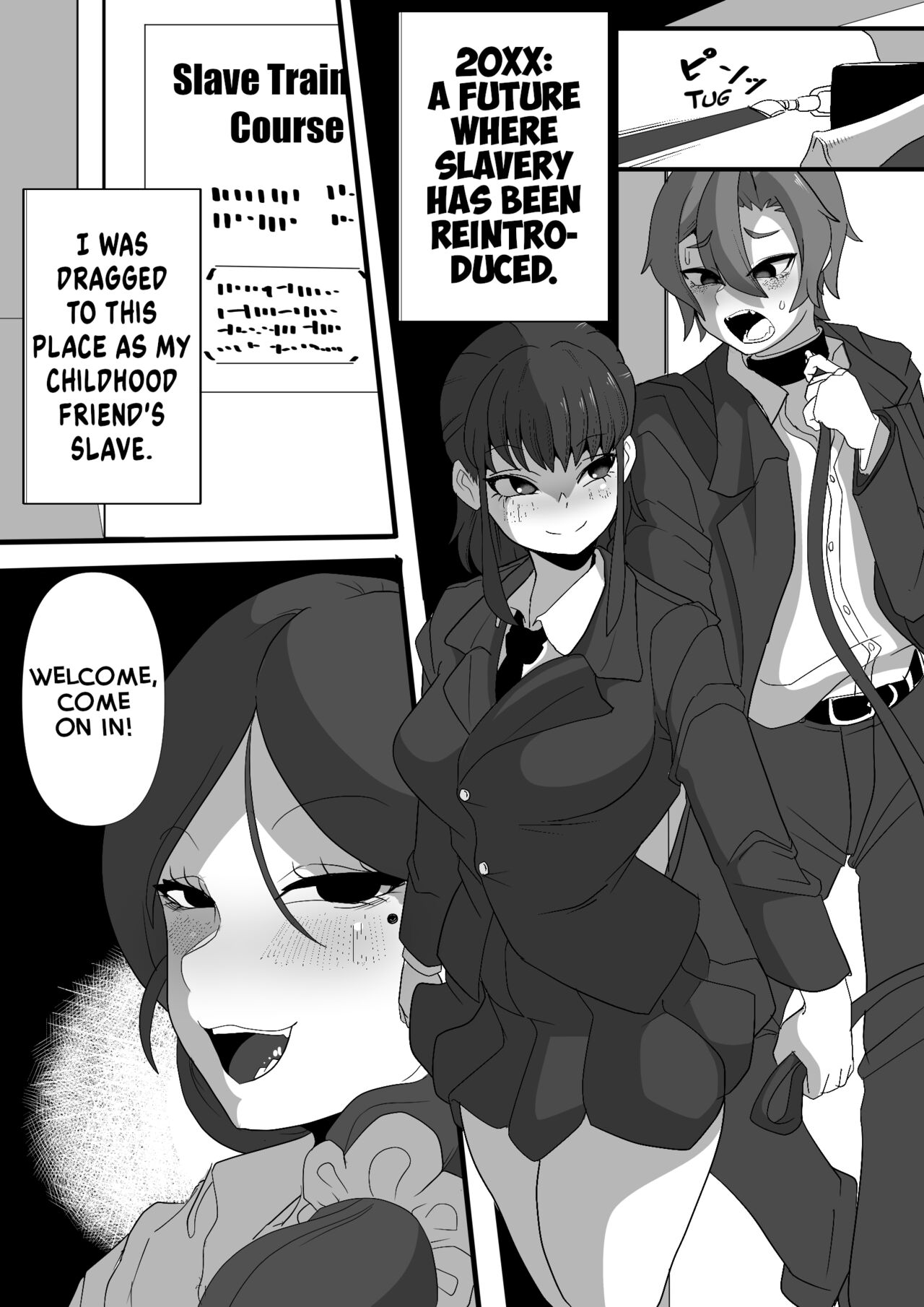 A Story About Being Trained as a Slave by Your JK Childhood Friend cover