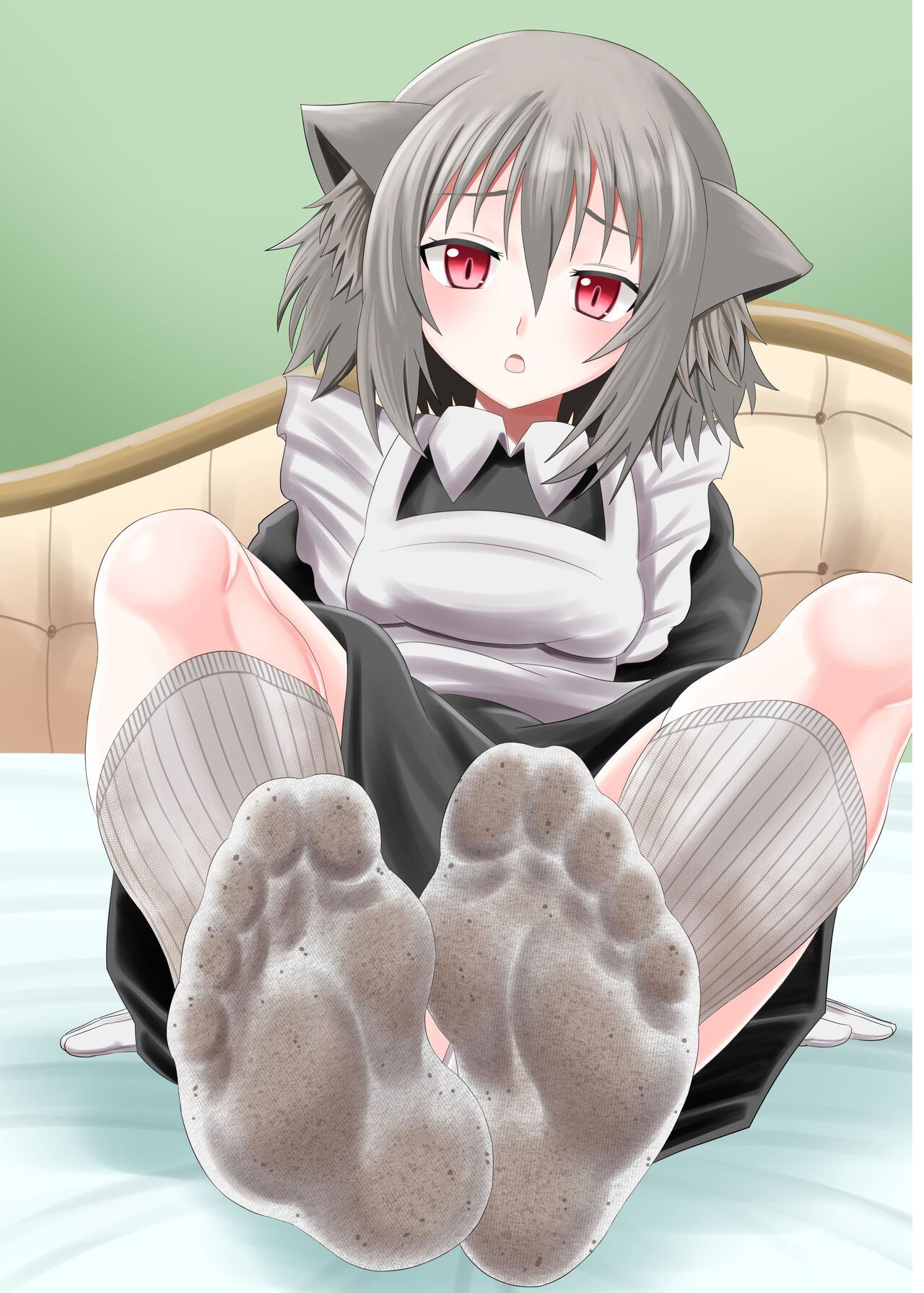 Parallel World Maid Foot Fetish Story 5 cover