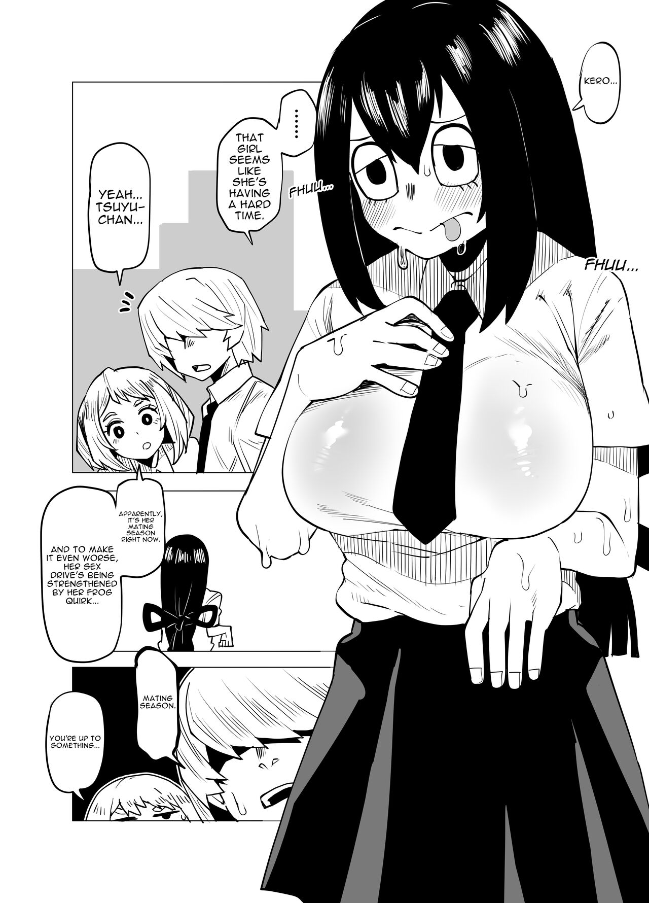 Inverted Morality Hero Academia ~Tsuyu's Case~ cover