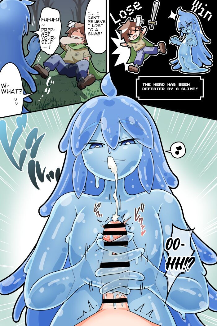 A Manga About Losing to a Titfucking, Sperm Extracting Slime cover